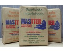 Papel Toalha Interfolhas Mastter 1.000 Folhas